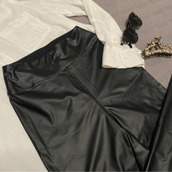 OFFLINE Faux Leather Leggings S - Picture 4 of 4